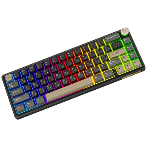 Клавиатура Royal Kludge R65 (RK Brown Switch) RGB (русская раскладка) Phantom