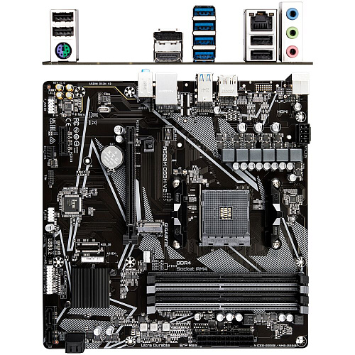 Материнская плата Gigabyte A520M DS3H V2 Socket-AM4 AMD A520 4xDDR4, 4xSATA3, RAID, 1xM.2, 1xPCI-E 16x, 4xUSB 3.2, DP, HDMI, GLAN mATX Ret УЦЕНКА