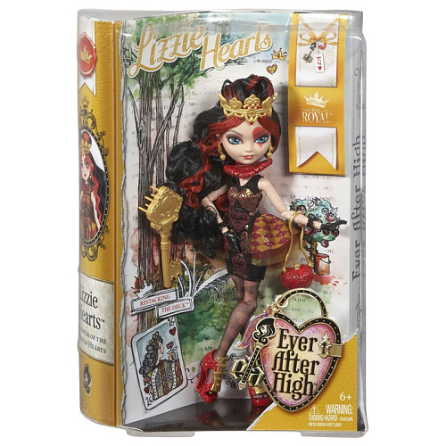Кукла Ever After High Базовая Лиззи Хертц
