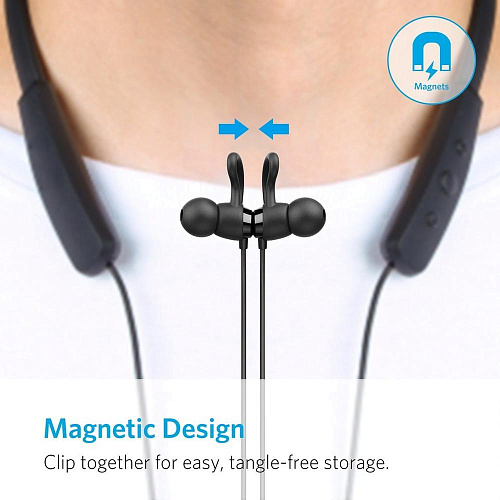 Bluetooth гарнитура Anker Soundbuds Lite Black
