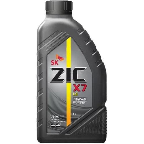 Масло моторное ZIC X7 LS 10w40 SN/CF 1л