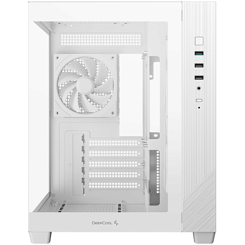 Корпус MicroATX Minitower Deepcool CG330 3F WH белый