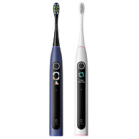Электрическая зубная щетка Oclean Набор электрических зубных щёток X Lite Duo Set, Blue + Grey