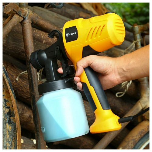 Краскораспылитель Deko DKSG500 (500 Вт, 800 мл) 063-4292