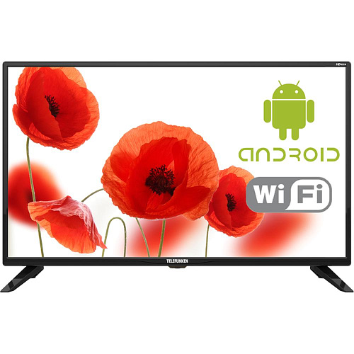 Телевизор 32" Telefunken TF-LED32S03T2S (HD 1366x768, Smart TV) черный