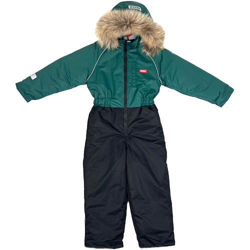 Комбинезон зимний HEDDA EDD4 57011 Atlantic Green низ прямой, размер 140