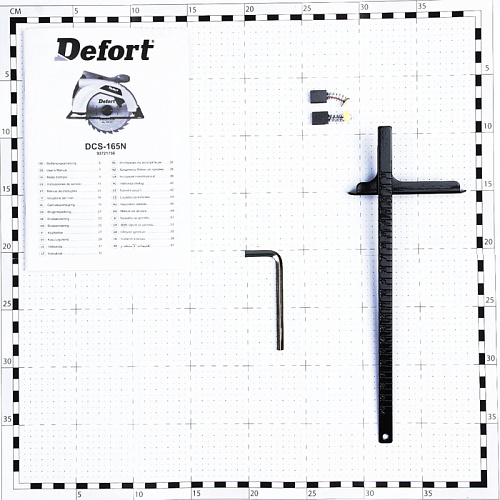 Дисковая пила DeFort DCS-165N