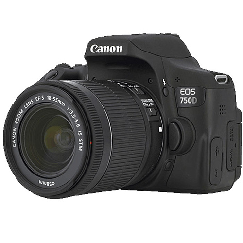 Зеркальная фотокамера Canon EOS 750D Kit 18-55 IS STM 