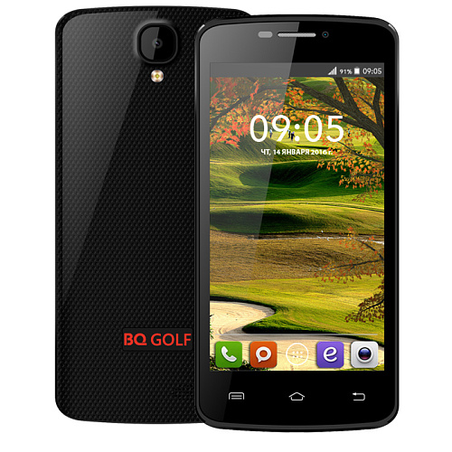 Смартфон BQ Mobile BQS-4560 Golf Black
