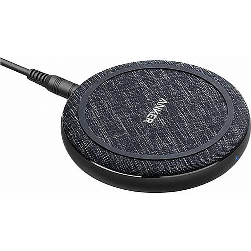 Беспроводная зарядная панель Anker PowerWave II Magnetic Pad Grey Fabric УЦЕНКА
