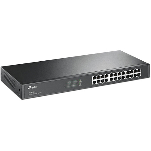 Коммутатор TP-LINK TL-SG1024 неуправляемый 24x1000BASE-T, 19\"