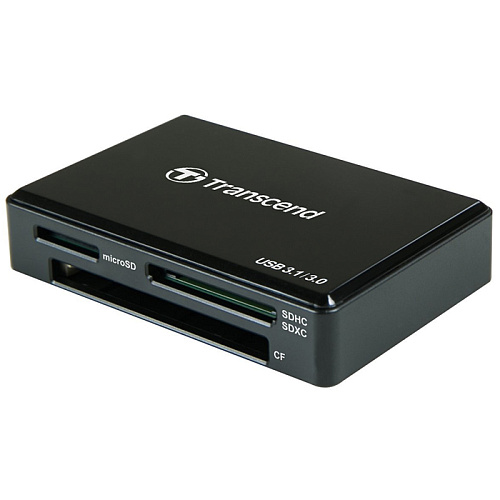 Card Reader Transcend All in 1 SDHC (TS-RDC8K) USB 3.1/3.0 Type-C Чёрный