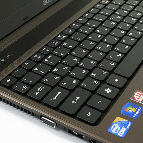 Ноутбук Acer Aspire 5742G-5464G50Micc Core i5 460M/4Gb/500Gb/DVD/ATI 5470/15.6"/W7HB 64 brown