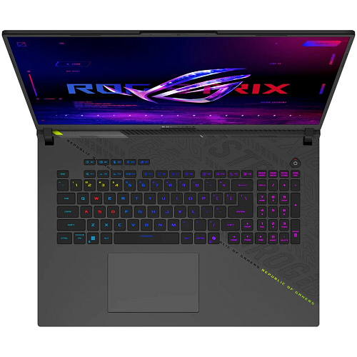 Ноутбук ASUS ROG Strix G18 G814PM-S8117 AMD Ryzen 9 8940HX/16Gb/512Gb SSD/RTX 5060 8Gb/18" WUXGA/DOS/Grey