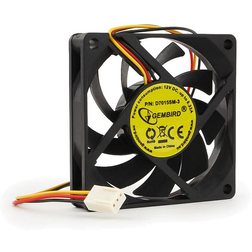 Вентилятор 70x70 Gembird (D7015SM-3) 2600rpm
