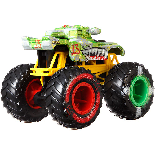 Mattel Hot Wheels Базовый Монстр трак 1:64 FYJ44/GBT60 Invader (44/50)