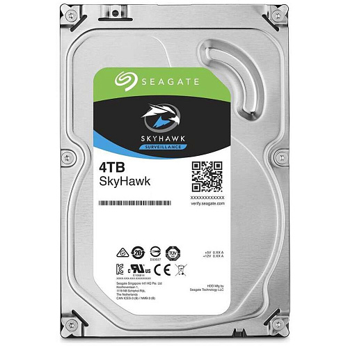Внутренний жесткий диск 3,5" 4Tb Seagate (ST4000VX016) 256Mb 5400rpm SATA3 SkyHawk УЦЕНКА