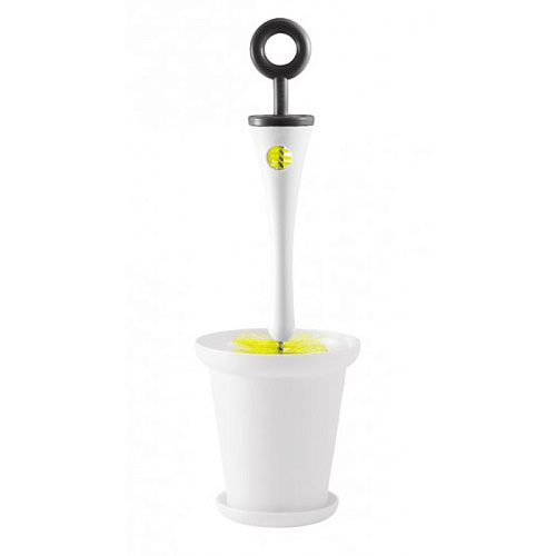 Ершик для бутылочки 2 в 1 в стакане Beaba Bottle Brush with Holder/Neon