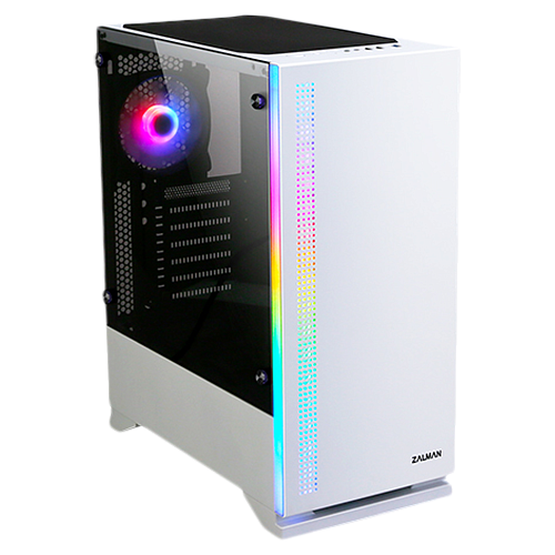 Корпус ATX Miditower Zalman S5 White УЦЕНКА