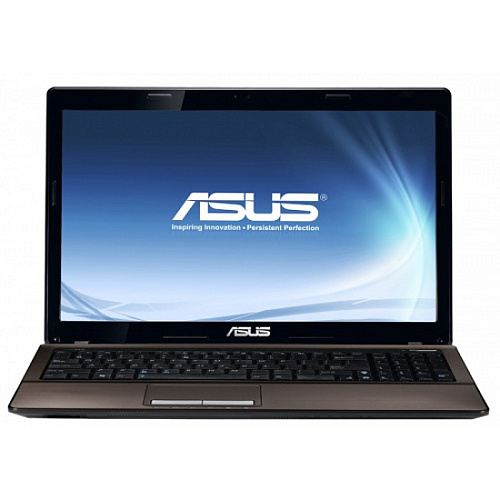 Ноутбук Asus K53SD Intel i5-2450M/4Gb/640Gb/DVD-Super-Multi/15.6" HD/Nvidia 610 2GB DDRIII/Wi-Fi/BT/Cam/Win7 Basic