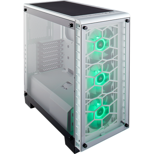 Корпус ATX Miditower Corsair Crystal Series 460X RGB CC-9011129-WW White