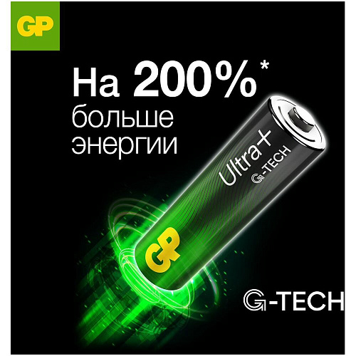 Батарейки GP 15AUPA21-2CRSB4 Ultra+ AA 4шт