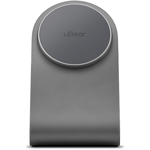 Беспроводная зарядная панель 2 в 1 Для IPhone, Airpods uBear Stellar Dual 20W Grey