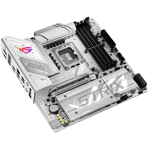 Материнская плата ASUS ROG Strix B860-G Gaming WiFi B860 Soc-1851 4xDDR5, 4xSATA3, RAID, 4хM.2, 1xPCI-E16x, 4xUSB3.2, 2xUSB3.2 Type C, DP, HDMI, WiFi, 2.5Glan,mATX