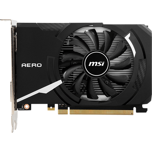 Видеокарта MSI GeForce GT 1030 2048Mb, GT 1030 Aero ITX 2GD4 OC DVI-D, HDMI Ret