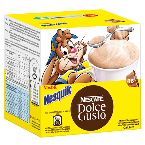 Капсулы для кофемашин Nescafe Dolce Gusto Nesquik 16 шт