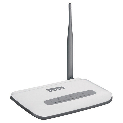 Сетевое оборудование Беспроводной маршрутизатор Netis WF-2402D, 802.11n, 150Мбит/с, 2.4ГГц, 4xLAN, 1xWAN