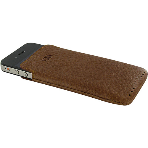 Чехол для iPhone 4/iPhone 4S Sena UltraSlim Pouch кожаный светло-коричневый 156102