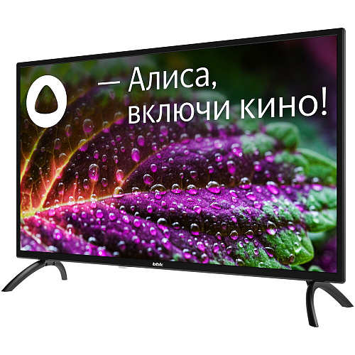 Телевизор 32" BBK 32LEX-7257/TS2C (HD 1366x768, Smart TV) чёрный