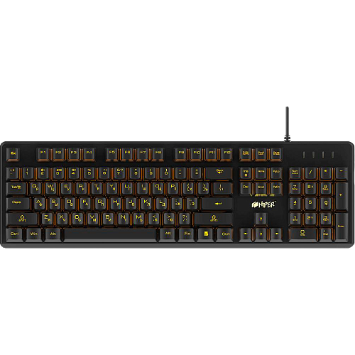 Клавиатура Hiper Crusader GK-4 Black