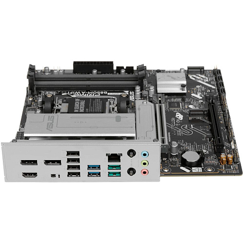 Материнская плата ASUS Prime B850M-A WiFi B850 Socket AM5 4xDDR5, 4xSATA3, RAID, 3xM.2, 2xPCI-E16x, 4xUSB3.2, DP, HDMI, WiFi, 2.5Glan, mATX