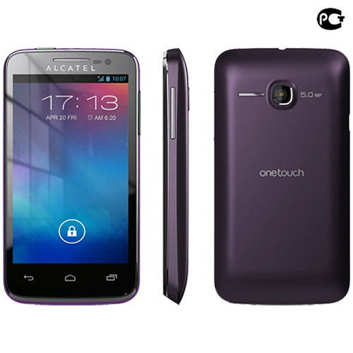 Смартфон Alcatel One Touch M'Pop 5020D Aubergine