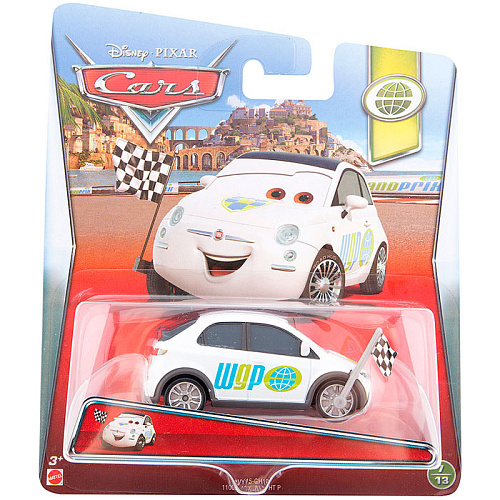 Mattel Cars W1938 Базовая машинка Эрик Лантели