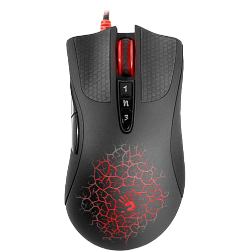 Мышь A4Tech Bloody AL9 Blazing Black проводная