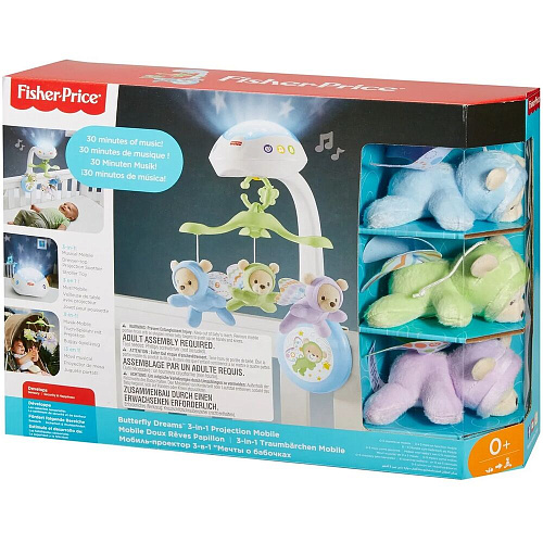 Мобиль Mattel Fisher-Price Мечты о бабочках CDN41