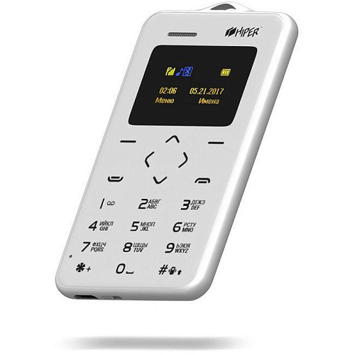 Мобильный телефон Hiper sPhone Card White