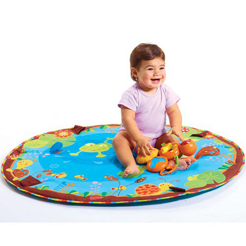 Развивающий коврик Tiny Love Лесное озеро Standart с дугами и встроенной интерактивной панелью