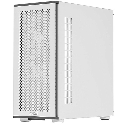 Корпус ATX Miditower PcCooler ME200 Mesh WH White