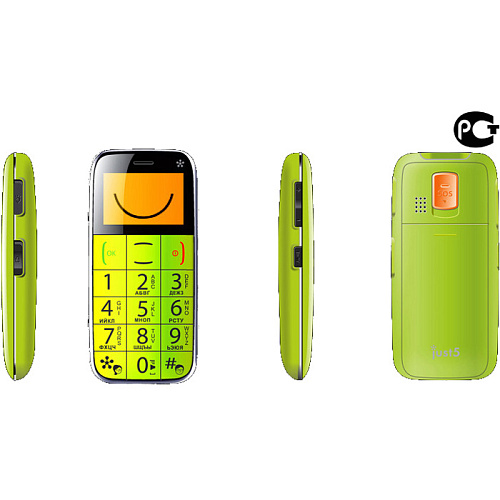 Смартфон Just5 CP10 Lime space