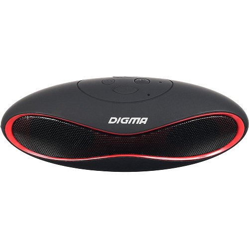 Портативная bluetooth-колонка Digma S-10 Black