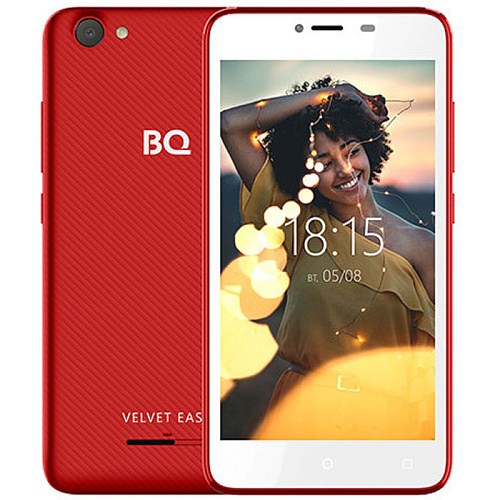 Смартфон BQ Mobile BQ-5000G Velvet Easy Red