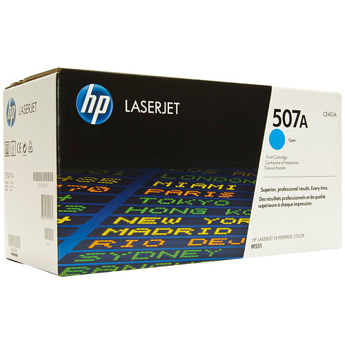 Картридж HP CE401A №507A Cyan для CLJ Color M551 series (6000стр)