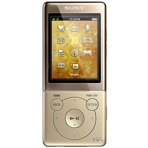 MP3-плеер Sony NWZ-E474N золотой