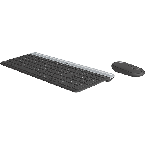 Клавиатура+мышь Logitech Wireless Combo MK470 Black
