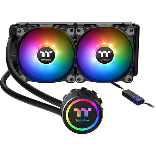Система водяного охлаждения Thermaltake Water 3.0 240 ARGB Sync CL-W233-PL12SW-A (S1150, S1356/S1366, S2011, sTR4, AM4, AM2+, AM3/AM3+/FM2)
