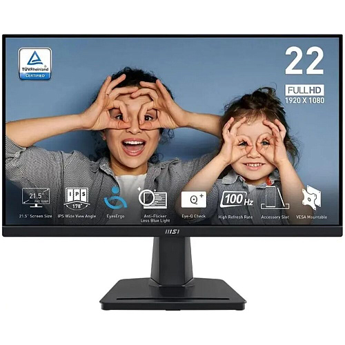 Монитор 22" MSI PRO MP225 IPS 1920x1080 1ms HDMI, VGA